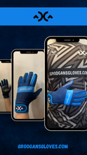 Load image into Gallery viewer, Groogan’s Gaelic Gloves (Navy/Blue)