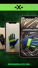 Load image into Gallery viewer, Groogan’s Gaelic Gloves (navy/green)